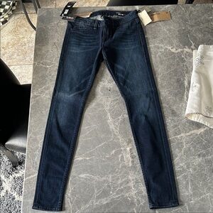 William Rast Women's Dark Blue Skinny Jeans